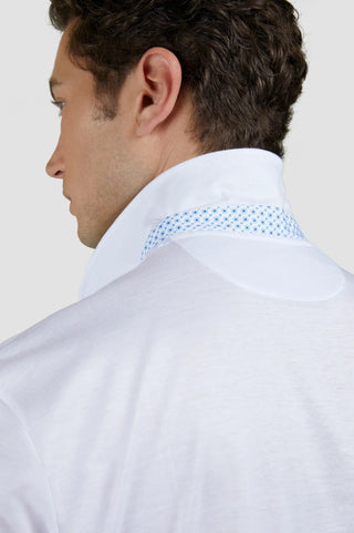 Paul & Shark - Short sleeve cotton and lyocell polo XSoft Collection Riviera