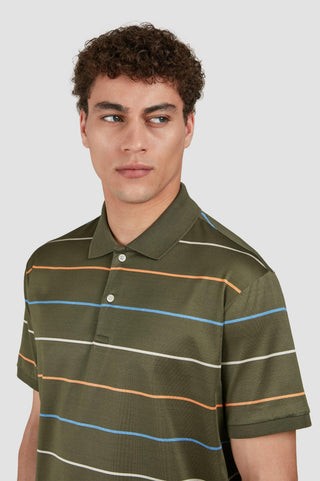 Paul & Shark - Short-sleeved double mercerized cotton polo