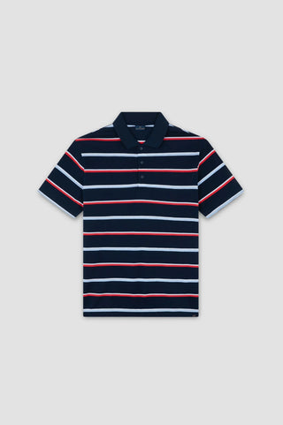 Paul & Shark - Polo manches courtes de coton double mercerisé
