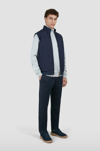 Paul & Shark - Chandail col demi-zip en coton et soie