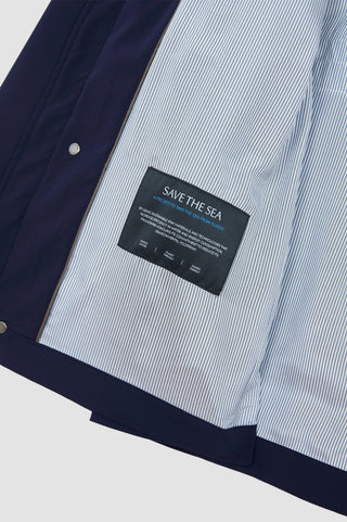 Paul & Shark - Typhoon® Re-4x4 Stretch Coat with Alcantara