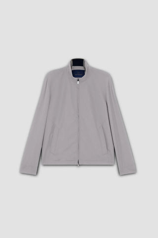Paul & Shark - Wool and silk bomber Loro Piana Green Storm System™