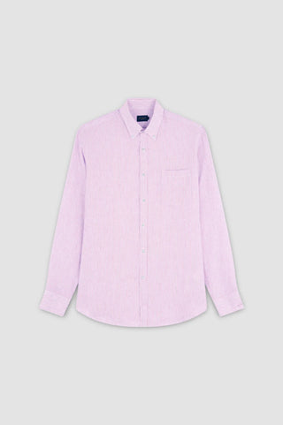 Paul & Shark - Striped Long Sleeve Linen Shirt