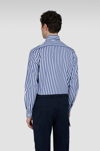 Paul & Shark - Chemise en popeline de coton Soft Touch à rayures