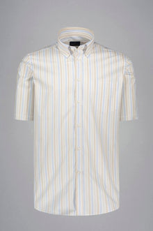  Paul & Shark - Chemise manches courtes rayée de coton