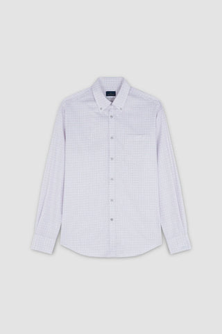 Paul & Shark - Long-sleeved cotton shirt Silver Collection