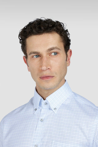 Paul & Shark - Long-sleeved cotton shirt Silver Collection