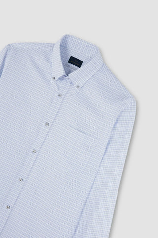 Paul & Shark - Long-sleeved cotton shirt Silver Collection