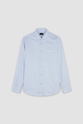 Paul & Shark - Long-sleeved cotton shirt Silver Collection