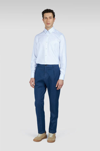 Paul & Shark - Long-sleeved cotton shirt Silver Collection