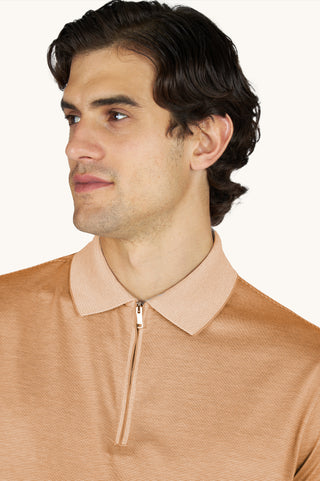 Paul & Shark - Silk and Cotton Zip Polo Shirt