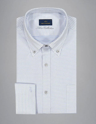 Paul & Shark - Chemise à motifs de coton Silver Collection