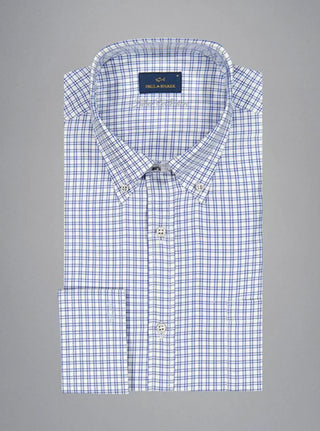 Paul & Shark - Chemise carreaux de coton Silver Collection