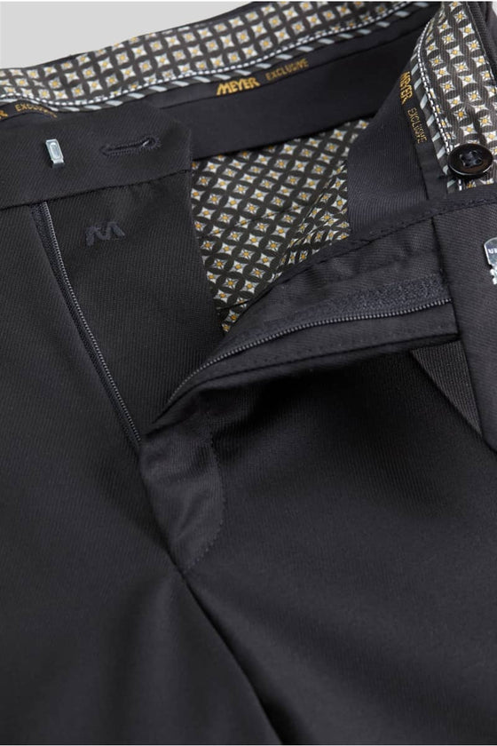 Meyer - Bonn 8400 - Pantalon laine Super 100 Zignone