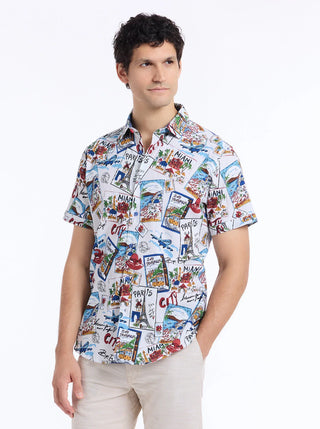 Robert Graham - Short-sleeved shirt SUAVE DE VIE