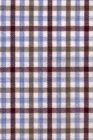 Paul & Shark - Cotton twill checkered shirt