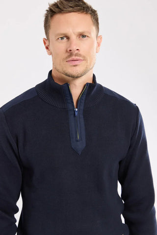 Armor-Lux - Cotton Knit Trucker Sweater