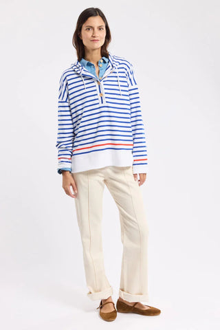 Armor-Lux - Rustic Cotton Hooded Breton Shirt