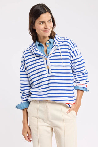 Armor-Lux - Rustic Cotton Hooded Breton Shirt