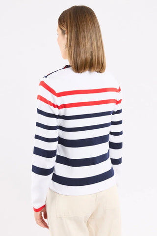 Armor-Lux - Striped cotton sailor sweater St-Valentin