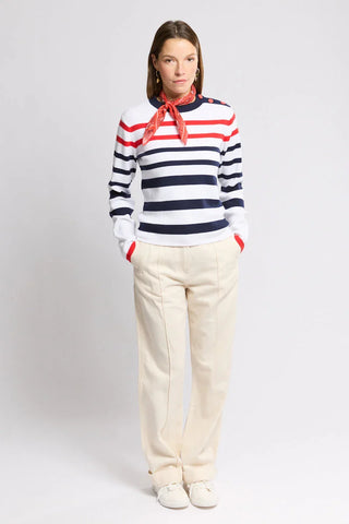 Armor-Lux - Striped cotton sailor sweater St-Valentin