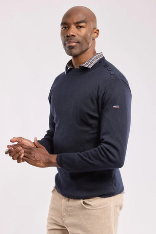 Armor-Lux - Goulenez - Merino wool plain sweater