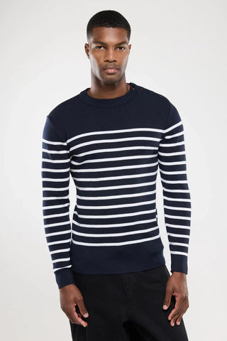 Armor-Lux - Goulenez - Striped merino wool jumper