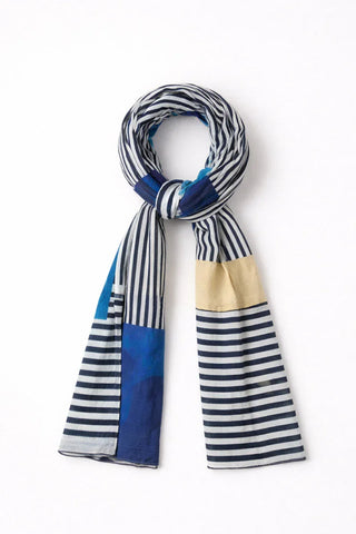 Armor-Lux - Cotton striped scarf