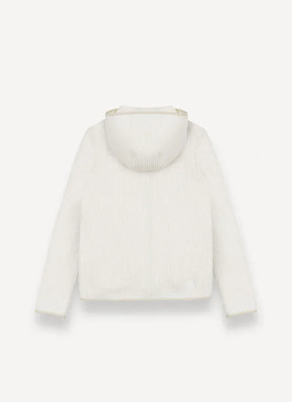 Colmar - Women's curly wool hooded zip cardigan