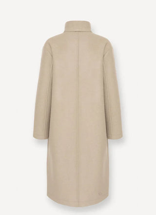 Colmar - Knit Tasteful - Manteau long en drap de laine pour femme