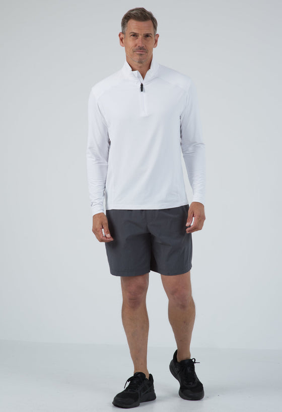 Ibkül - Men's Long Sleeve Mock Neck Pullover - 90199 (Modern Fit)