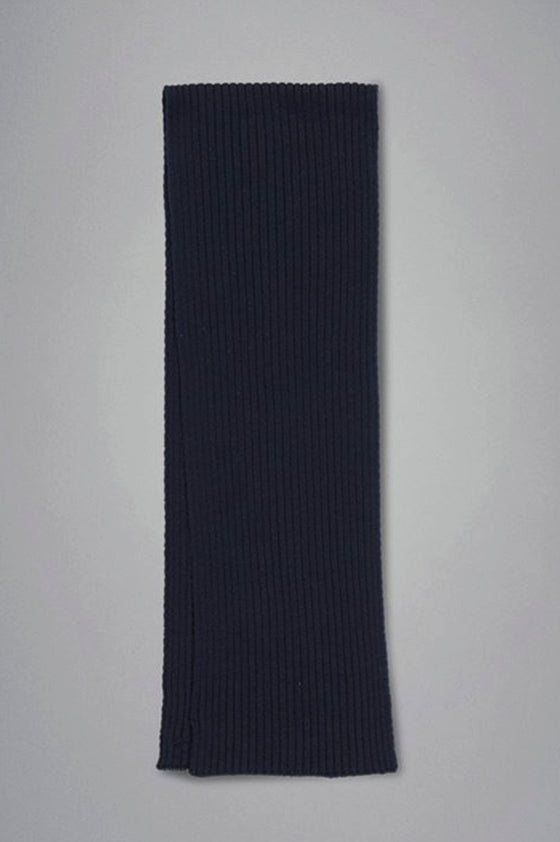 Paul & Shark - Foulard de tricot laine avec badge requin