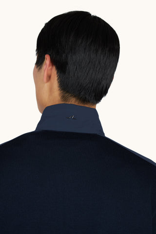Paul & Shark - Soft Cool Touch Wool Cardigan with Typhoon® Re-4x4 Stretch Details
