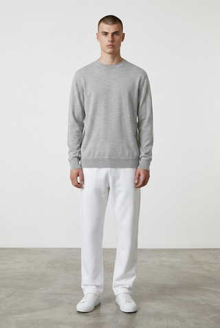 Paul & Shark - Jaipur Round Neck Cashmere and Silk Sweater
