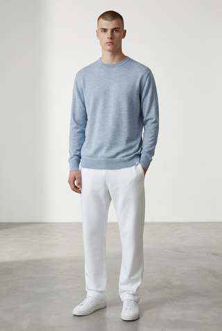 Paul & Shark - Jaipur Round Neck Cashmere and Silk Sweater