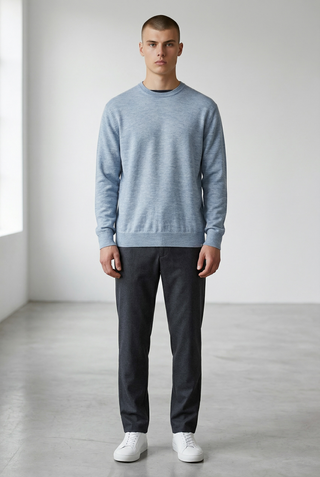 Paul & Shark - Jaipur Round Neck Cashmere and Silk Sweater