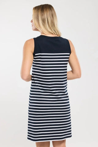 Armor-Lux - Belle-Île - Striped thick cotton tank top dress