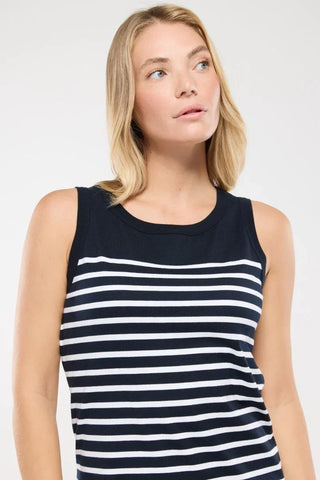Armor-Lux - Belle-Île - Striped thick cotton tank top dress