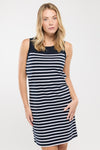 Armor-Lux - Belle-Île - Robe débardeur rayée de coton épais