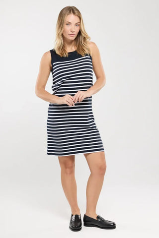 Armor-Lux - Belle-Île - Striped thick cotton tank top dress