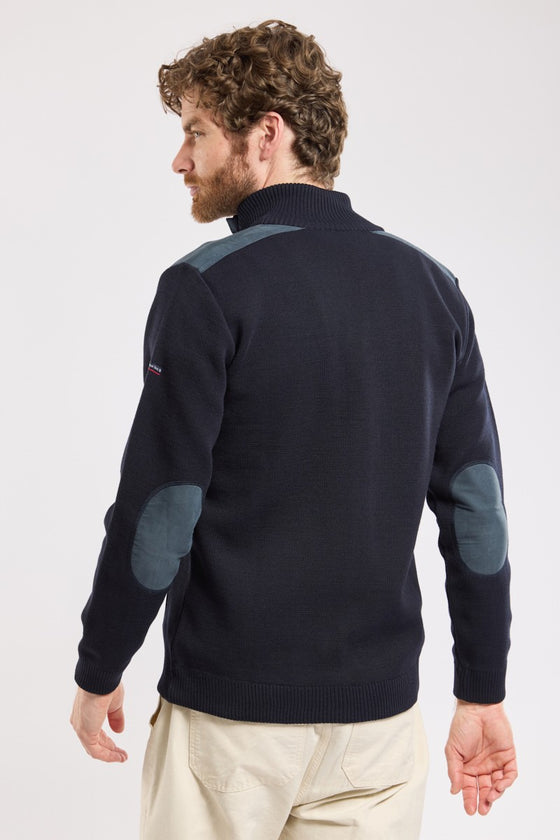 Armor-Lux - Carnac - Cardigan de laine pour homme
