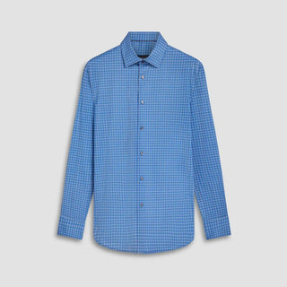 Bugatchi - James - Chemise manches longues carreaux OoohCotton® - LE CAPITAINE D'A BORD