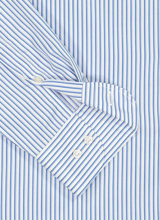Paul & Shark - Chemise rayée twill de coton