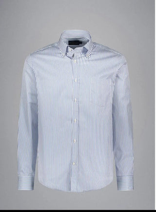 Paul & Shark - Chemise rayée twill de coton