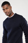 Armor-Lux - Fouesnant - Pull de laine marin uni