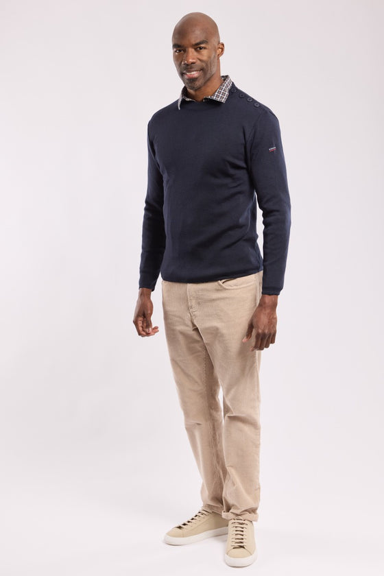 Armor-Lux - Goulenez - Pull uni de laine merinos