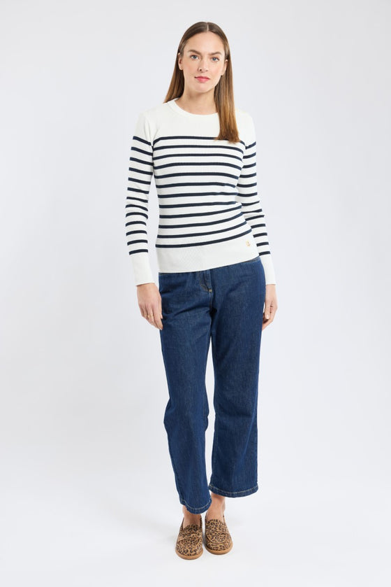 Armor-Lux - Groix - Pull marin de coton à rayures