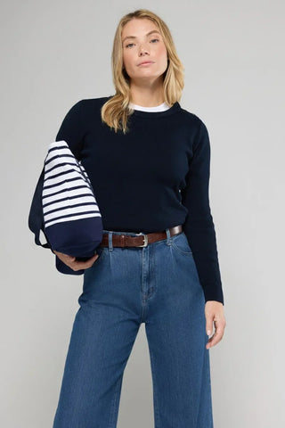 Armor-Lux - Groix - Pull marin de coton uni