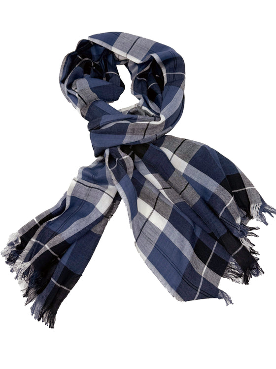 Hemley - Foulard à carreaux de viscose