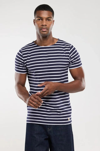 Armor-Lux - Hoëdic - Short-sleeved light cotton sailor top for men